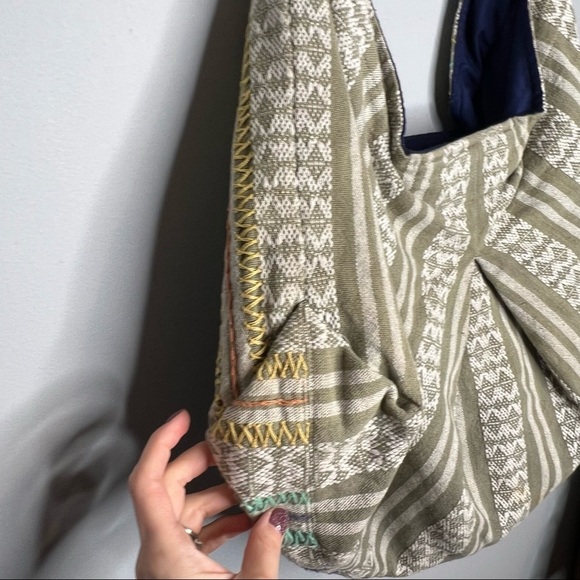 Ruggine Tribal Multi Braid Embroidery Shoulder Bag - Picture 6 of 7